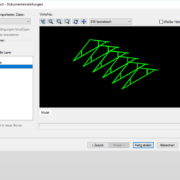 SOLIDWORKS DXF/DWG-Import