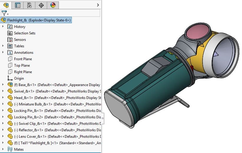 Visualize - Baugruppe in SOLIDWORKS