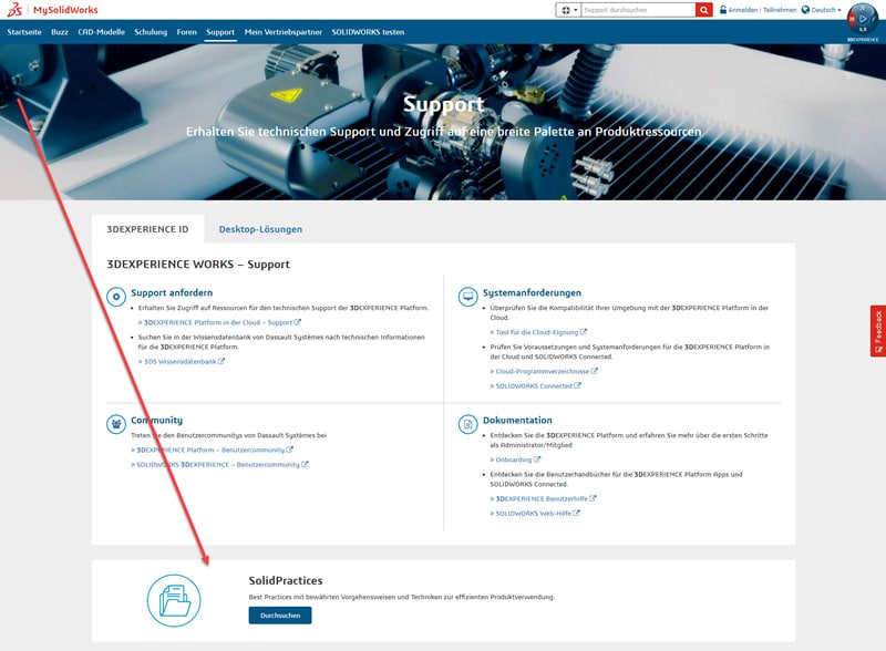 MySolidWorks - Support - SolidPractices