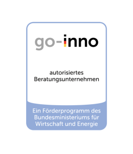 go-inno autorisiertes Beratungsunternehmen - Label